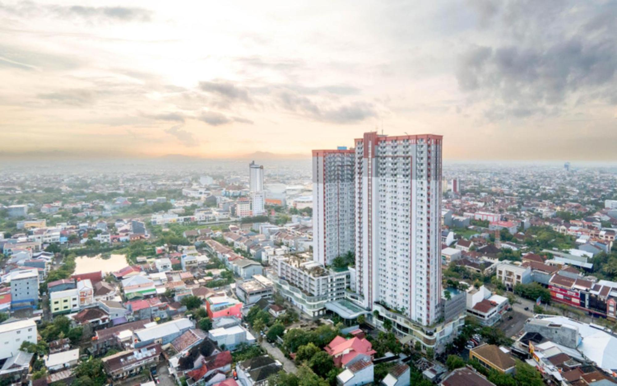 Comfy And Minimalist Studio At Vida View Apartment By Travelio Pampang Экстерьер фото
